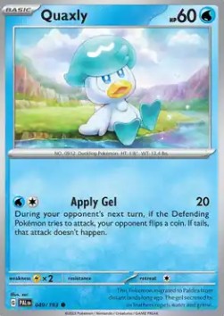 Quaxly - Paldea Evolved #049/193