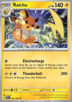 Raichu - Paldea Evolved #064/193