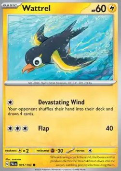 Wattrel - Paldea Evolved #081/193