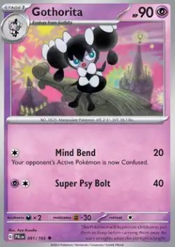 Gothorita - Paldea Evolved #091/193