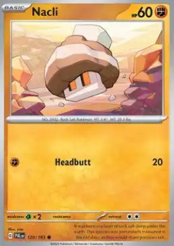 Nacli - Paldea Evolved #120/193