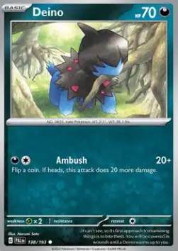 Deino - Paldea Evolved #138/193