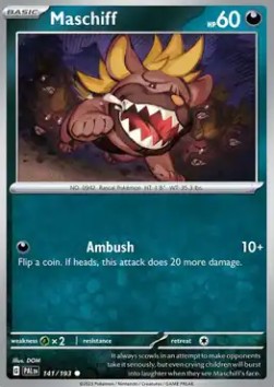 Maschiff - Paldea Evolved #141/193