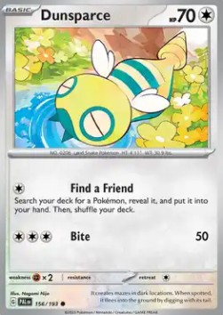 Dunsparce - Paldea Evolved #156/193
