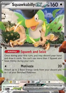 Squawkabilly ex - Paldea Evolved #169/193