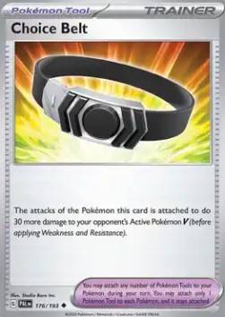 Choice Belt Paldea Evolved #176/193