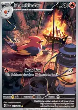 Fletchinder - Paldea Evolved #199/193
