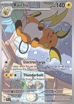 Raichu - Paldea Evolved #211/193