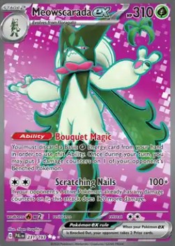 Meowscarada ex - Paldea Evolved #231/193