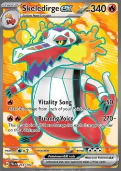 Skeledirge ex - Paldea Evolved #233/193