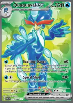 Quaquaval ex - Paldea Evolved #235/193