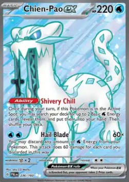 Chien-Pao ex Paldea Evolved #236/193