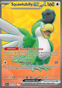 Squawkabilly ex - Paldea Evolved #247/193