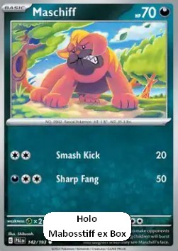 Maschiff - Paldea Evolved #142/193