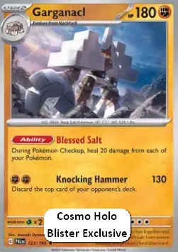 Garganacl - Paldea Evolved #123/193
