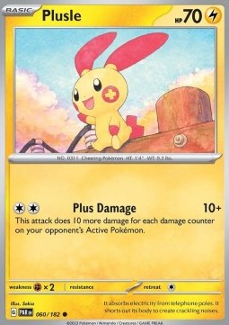 Plusle - Paradox Rift #060/182