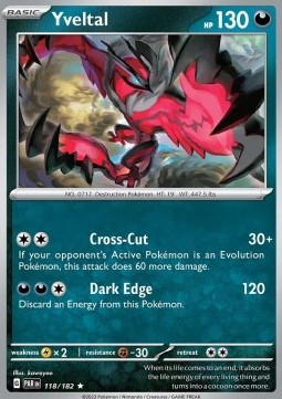 Yveltal - Paradox Rift #118/182