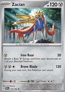 Zacian - Paradox Rift #136/182