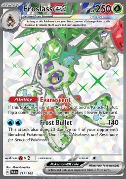 Froslass ex - Paradox Rift #217/182