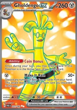 Gholdengo ex - Paradox Rift #231/182