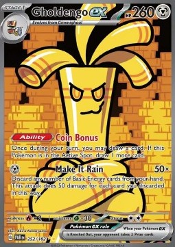 Gholdengo ex - Paradox Rift #252/182