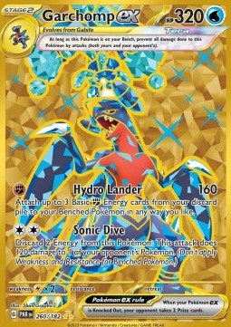 Garchomp ex - Paradox Rift #260/182