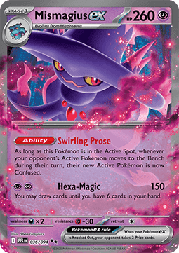 Mismagius ex - Phantasmal Flames #036/94