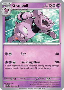 Granbull - Phantasmal Flames #038/94