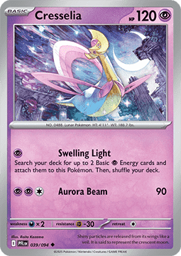 Cresselia - Phantasmal Flames #039/94