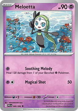 Meloetta - Phantasmal Flames #040/94
