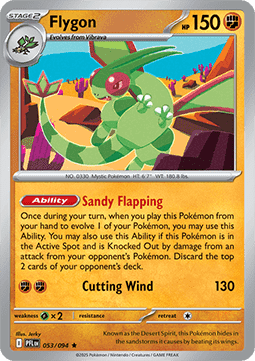 Flygon - Phantasmal Flames #053/94