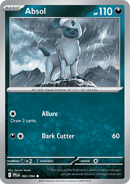 Absol - Phantasmal Flames #063/94
