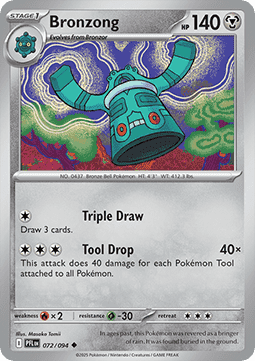 Bronzong - Phantasmal Flames #072/94
