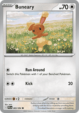 Buneary - Phantasmal Flames #083/94