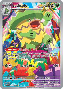 Ludicolo - Phantasmal Flames #095/94