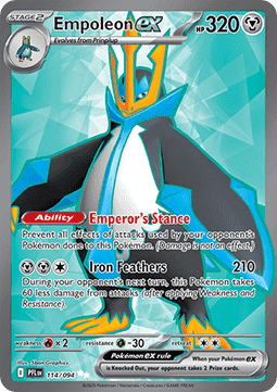 Empoleon ex - Phantasmal Flames #114/94