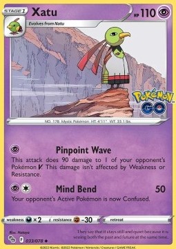 Xatu - Pokémon GO #033/78