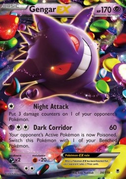 Gengar EX - Phantom Forces #34/119