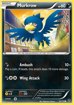 Murkrow - Phantom Forces #51/119
