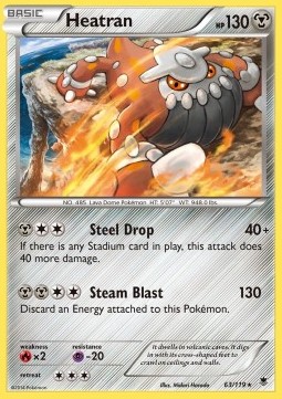 Heatran - Phantom Forces #63/119