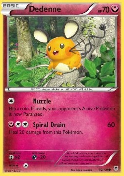 Dedenne - Phantom Forces #70/119