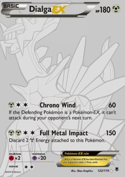 Dialga EX - Phantom Forces #122/119