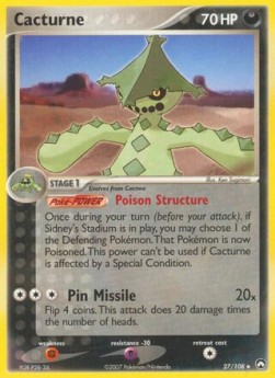 Cacturne - EX Power Keepers #27