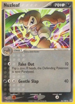 Nuzleaf - EX Power Keepers #36