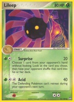 Lileep - EX Power Keepers #52