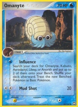 Omanyte - EX Power Keepers #56