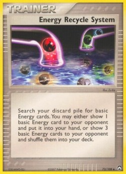 Energy Recycle System EX Power Keepers #73