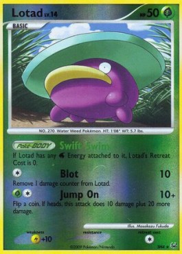 Lotad Lv.14 Platinum #4/127