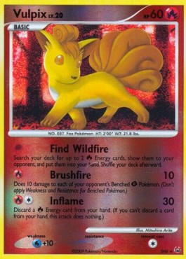 Vulpix Lv.20 Platinum #6/127