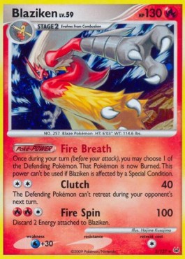 Blaziken Lv.59 Platinum #3/127